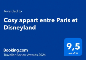 Cosy appart entre Paris et Disneyland